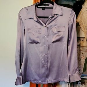 Vintage 100% silk blouse